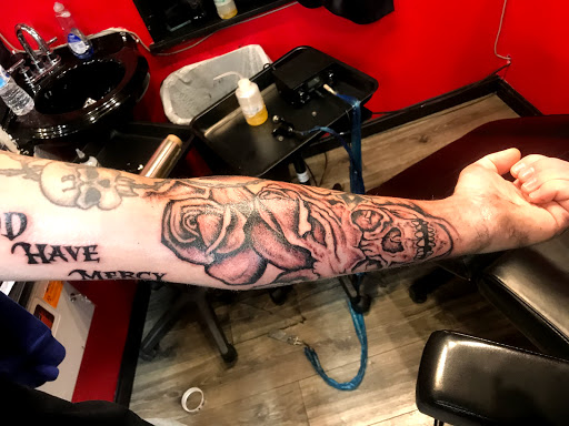 Explore tattoo sleeve ideas drawings, creative tattoo ideas in Lexington, available at LexInk Tattoo