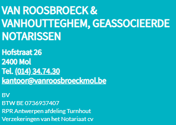 Beoordelingen van Van Roosbroeck & Vanhoutteghem Geassocieerde notarissen in Mechelen - Notaris