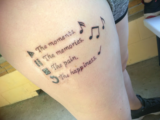 Explore healing tattoo ideas for females, creative tattoo ideas in Lansing, available at Luckys Tattoos