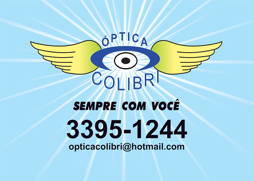 Logo da empresa - Óptica Colibri