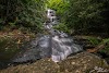 Bearden Falls Trail Head Logotyp, Dawsonville Na Ɛwɔ Hɔ, USA, Parkera