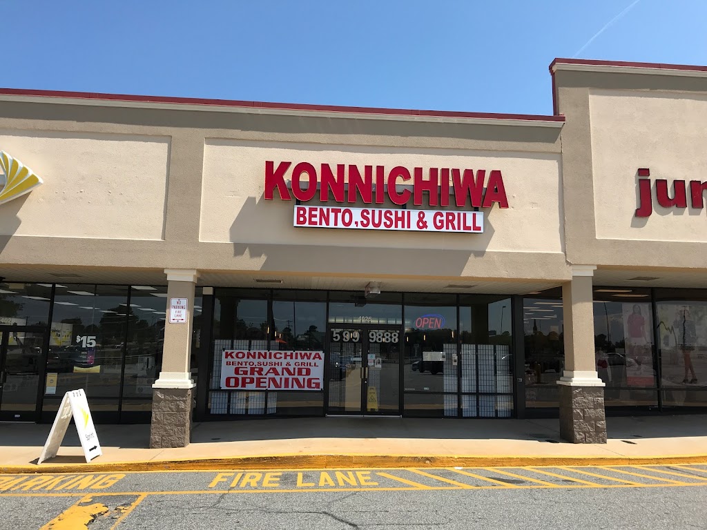 Konnichiwa bento,sushi & grill 29316