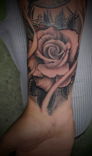 Explore creative morse code tattoo ideas, creative tattoo ideas in Williston, available at Badlands Tattoo And Piercing