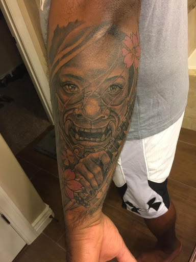 Explore daughter sleeve tattoo ideas, creative tattoo ideas in El Paso, available at House of Pain Tattoo & Body Piercing Studios