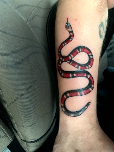 Explore blood type tattoo ideas, creative tattoo ideas in El Paso, available at Pumping Ink Tattoo Parlor