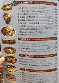 Menu du Best Döner Limburgerhof à Limburgerhof
