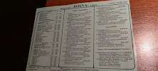 Bosna à Laboe menu