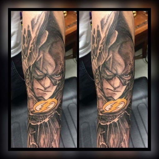 Explore guy side tattoo ideas, creative tattoo ideas in Savannah, available at Tatlyfe Studios