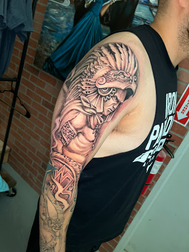 Explore kaizen tattoo ideas, creative tattoo ideas in Roanoke, available at Saint Cecilias Art Studio