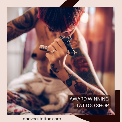 Explore sleeve tattoo idea, creative tattoo ideas in San Diego, available at Above All Tattoo - Pacific Beach