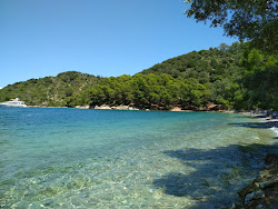 Fotografie cu Skinos beach cu golful spațios