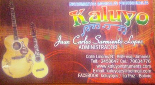 Kaluyo Instrumentos Musicales Profesionales