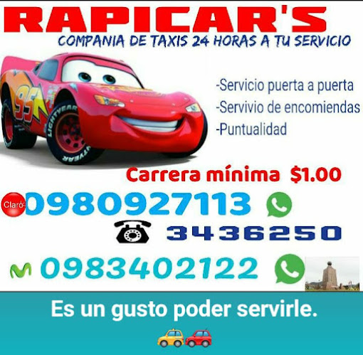 Opiniones de Comp txis RAPICAR'S en Quito - Servicio de taxis
