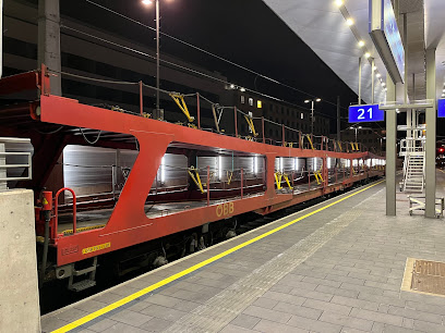 Autoreisezug Verladestelle Graz Hbf