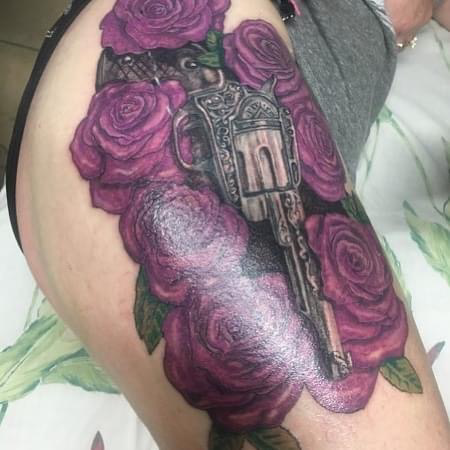 Explore 3 initial tattoo ideas, creative tattoo ideas in Largo, available at Inside Ink Tattoo Studio