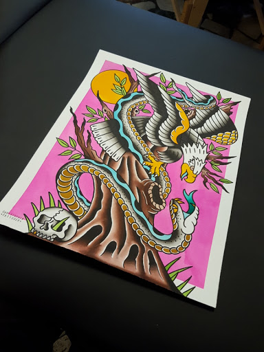 Explore middle of boob tattoo ideas, creative tattoo ideas in Metairie, available at Galactic Tattoo Studio