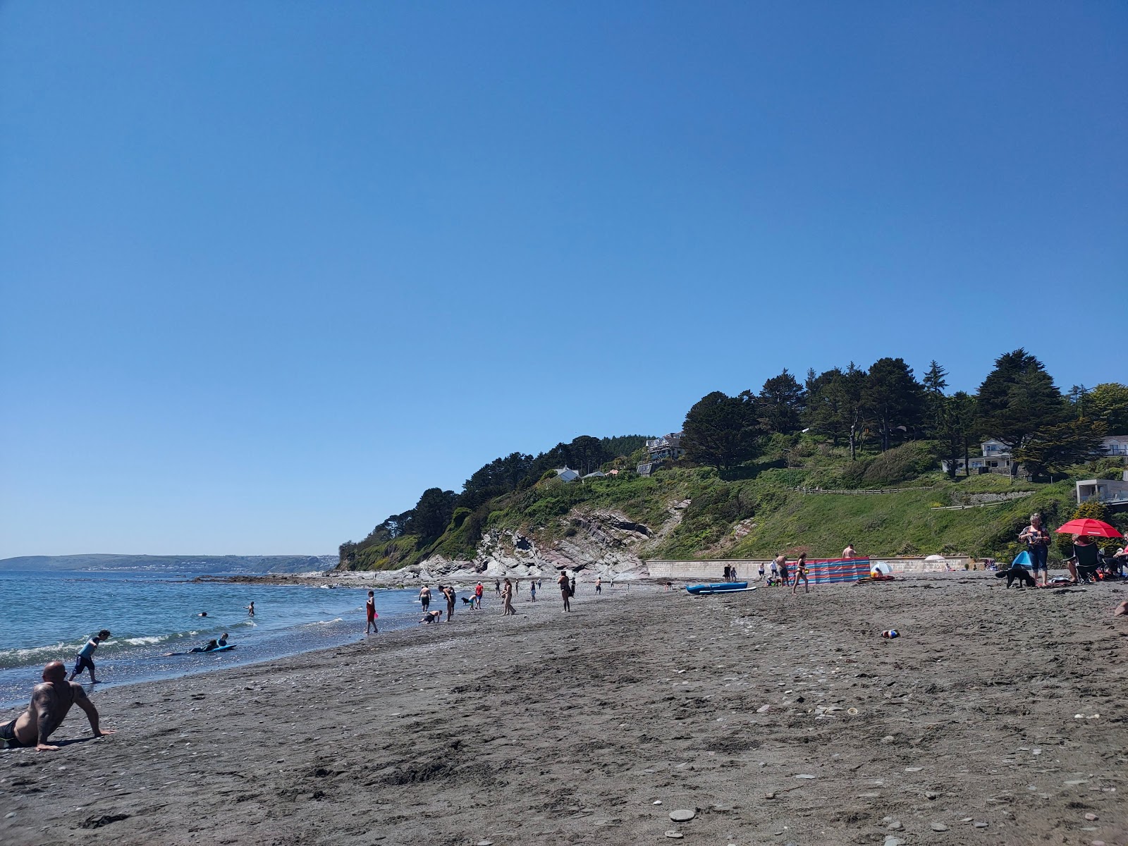 Seaton beach的照片 背靠悬崖
