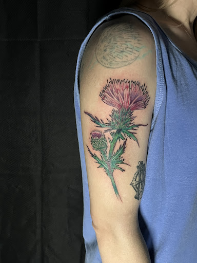 Explore ideas for daughter tattoos, creative tattoo ideas in Meridian, available at Creative Pain Tattoo Studio