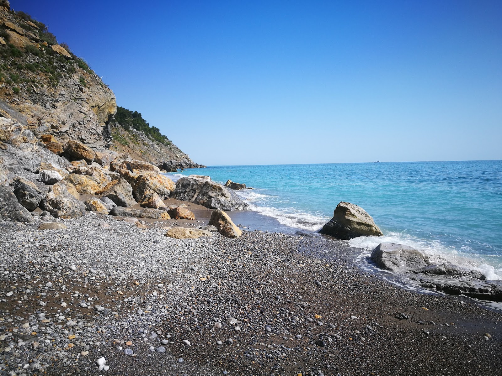 Foto von Spiaggia La Marossa wilde gegend