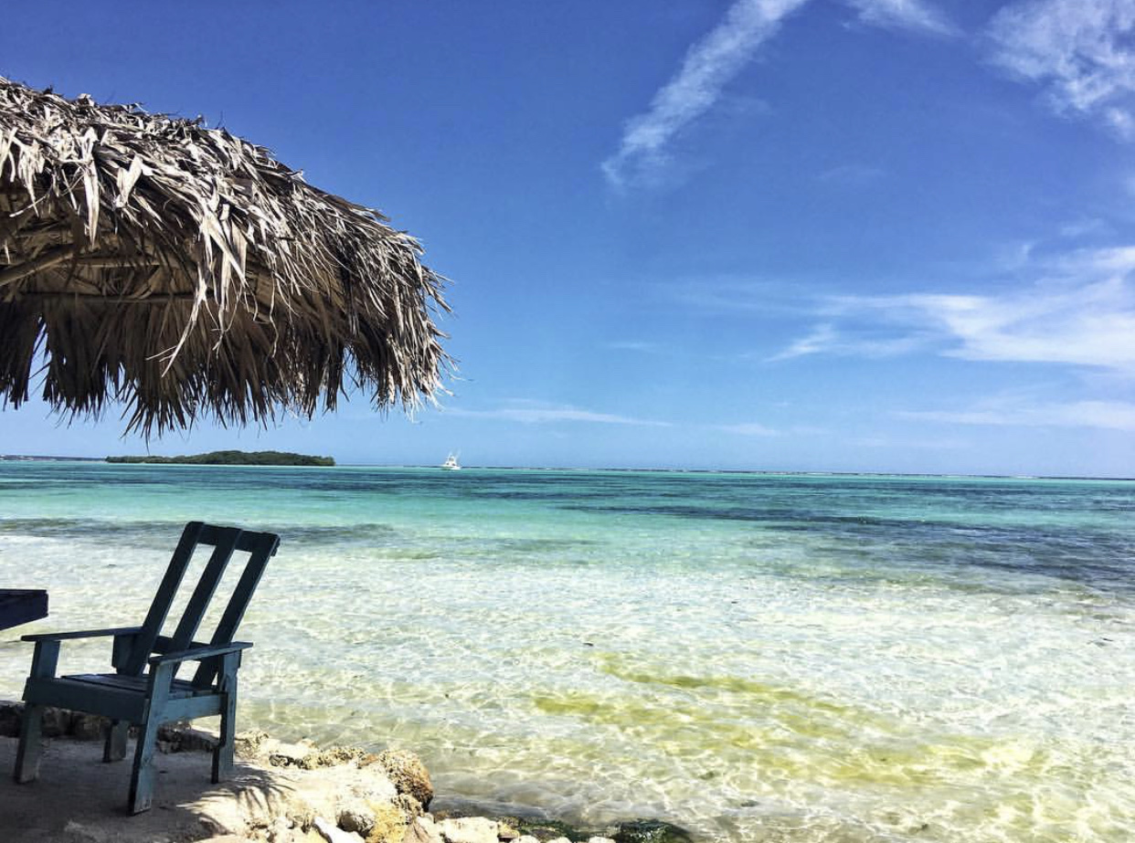 Boca Chica beach II的照片 带有碧绿色水表面