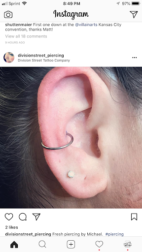 Explore chest and neck tattoo ideas, creative tattoo ideas in Mount Juliet, available at Division Street Tattoo Company