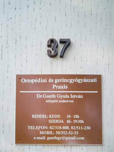 Értékelések erről a helyről: Dr. Gueth Gyula István, Kaposvár - Orvos