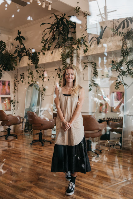 Lexy Bowman, Sustainable Hairdresser