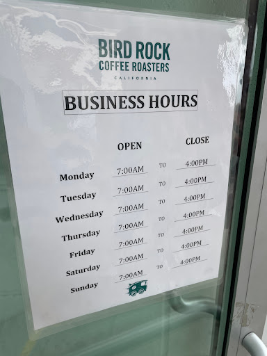 Coffee Store «Bird Rock Coffee Roasters», reviews and photos, 1270 Morena Blvd, San Diego, CA 92110, USA