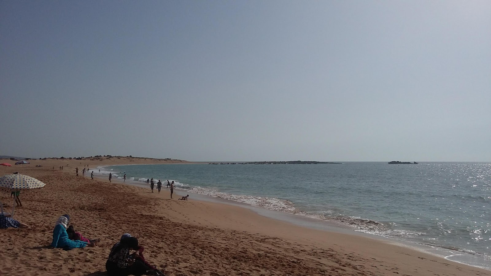 Foto van Sidi Abed Beach en de nederzetting