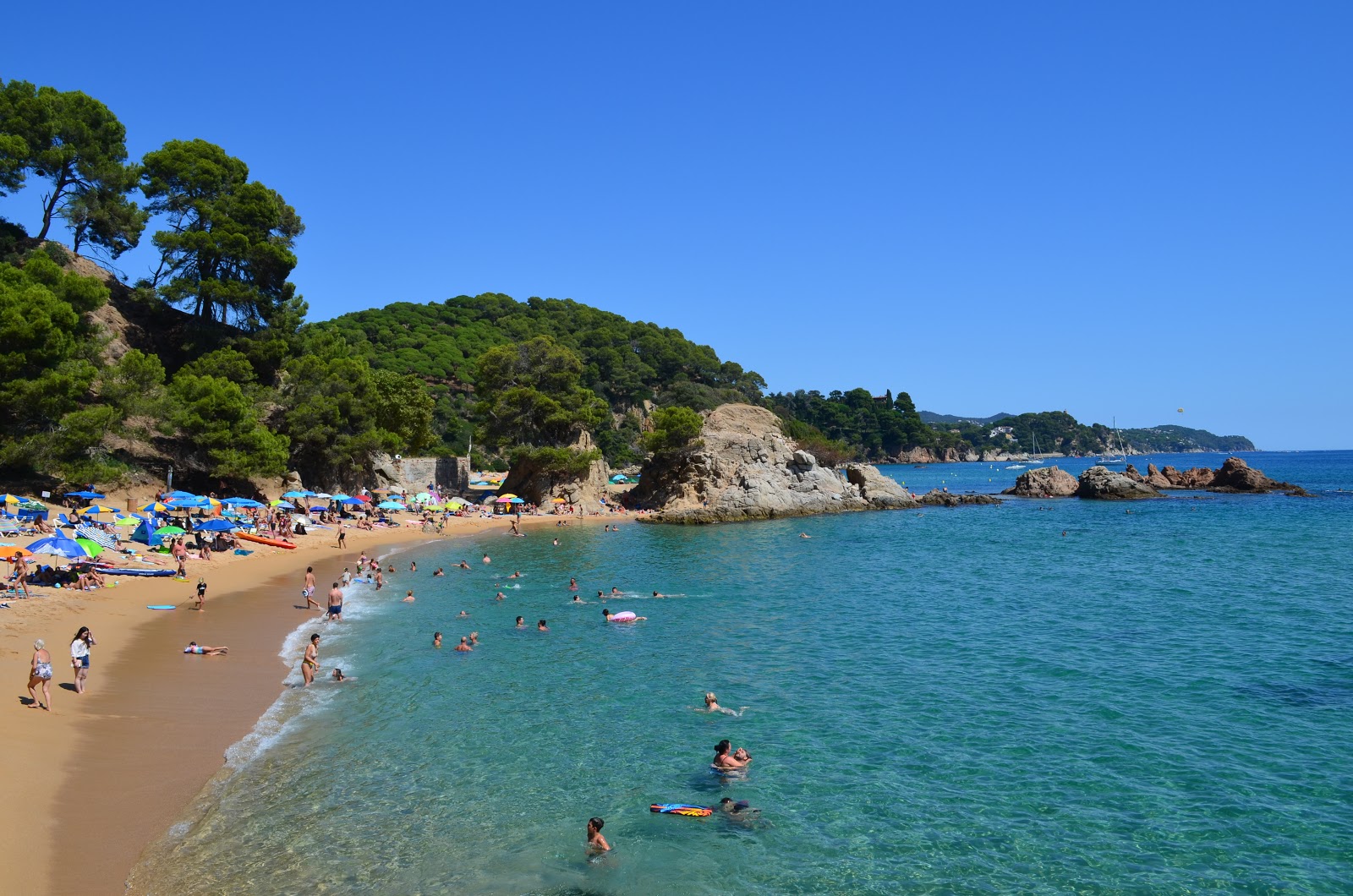 Photo of Cala Treumal beach located in natural area