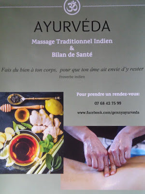 Genny Ayurvéda-Thérapeute en Ayurvéda (Massage ayurvédique, Bilan de santé, Nutrition, Bien-être) à Bordeaux