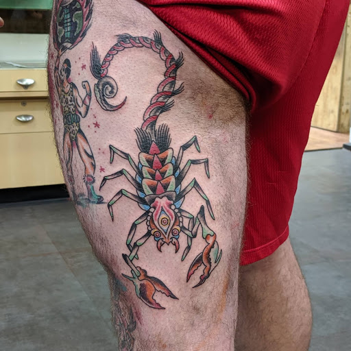 Tattoo Shop «Cloak and Dagger Tattoo», reviews and photos, 641 N Riverside Dr, Clarksville, TN 37040, USA