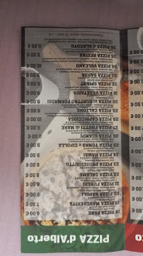 Carte du Pizzaria & Ristorante D‘ Alberto à Colditz