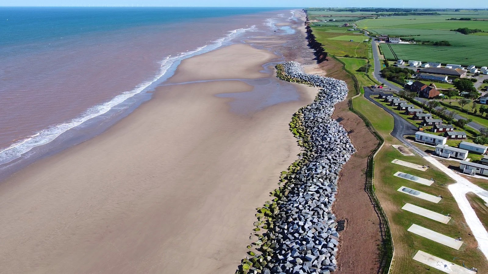 Photo de Withernsea Bay beach - endroit populaire parmi les connaisseurs de la détente