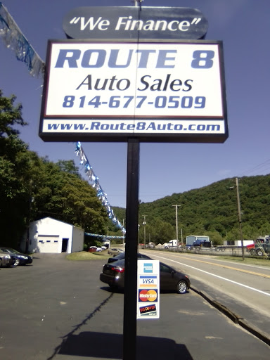 Route 8 Auto Sales, 684 N Seneca St, Oil City, PA 16301, USA, 