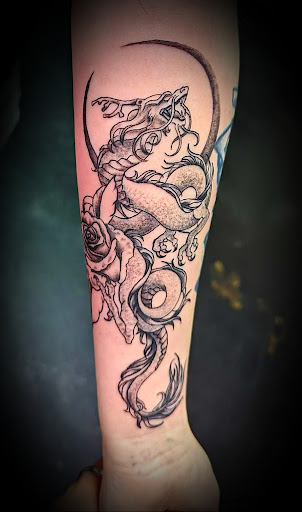 Explore nail tech tattoo ideas, creative tattoo ideas in Nevada, available at Generation X Tattoos and Piercings