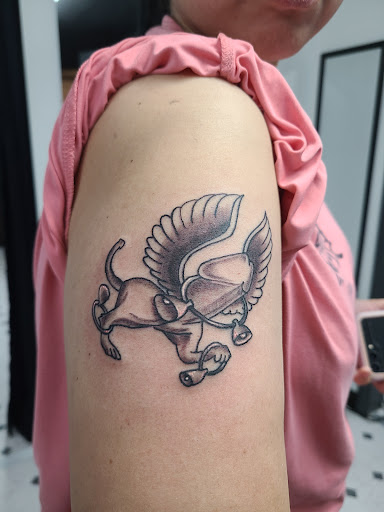 Explore duck tattoo ideas, creative tattoo ideas in Pahrump, available at Social Suicide Tattoos