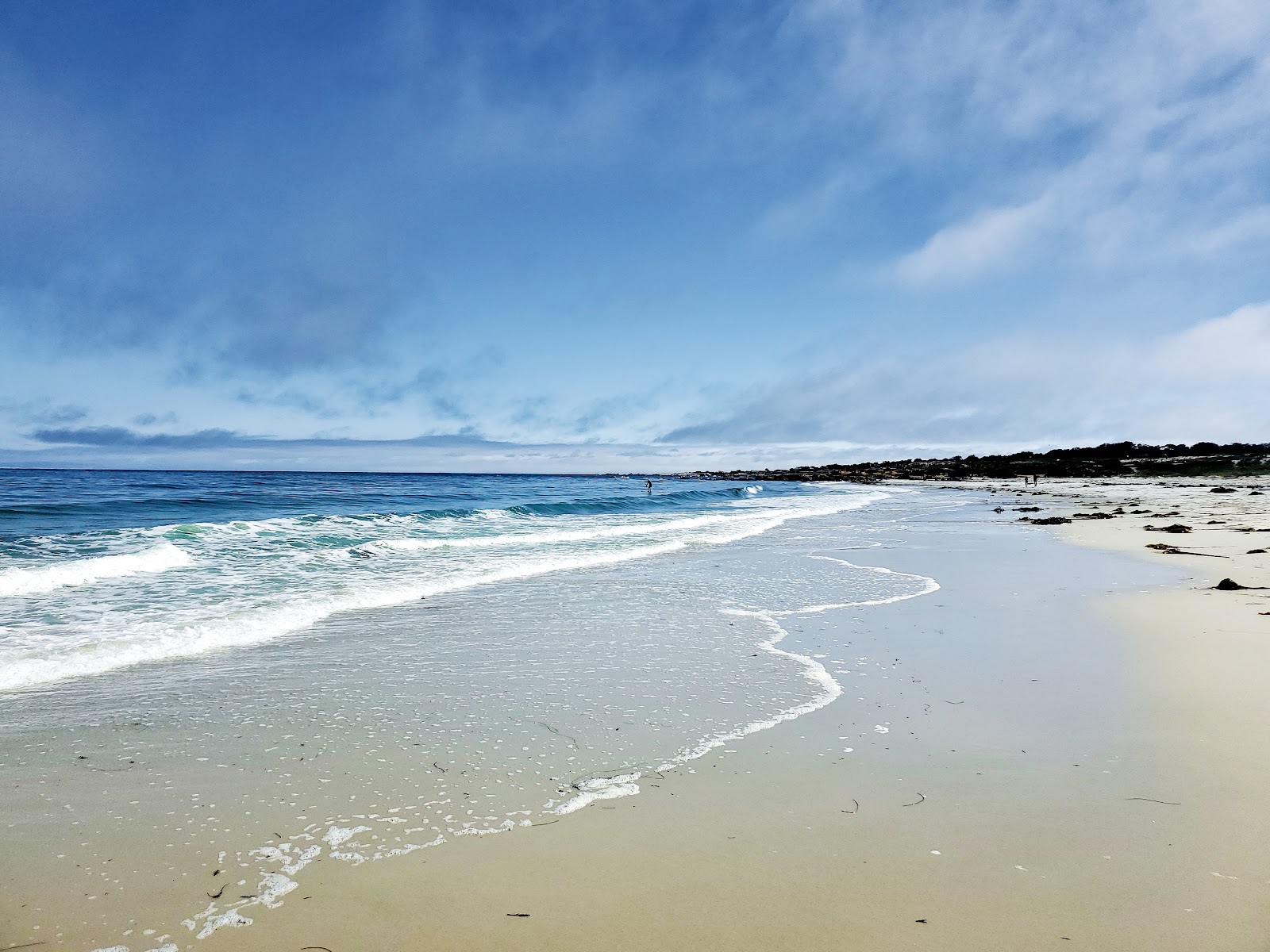 Photo of Asilomar Beach with bright sand surface