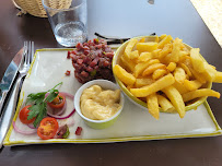 Steak tartare du Restaurant Le Barbier qui fume Lille Europe - n°15