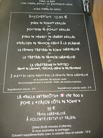 Restaurant Bistro Régent à Saint-Laurent-des-Vignes (le menu)