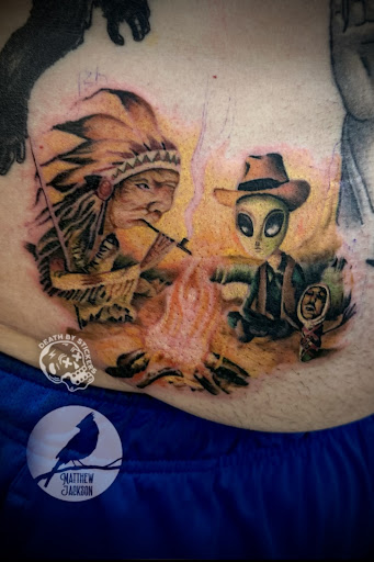 Explore destiny 2 tattoo ideas, creative tattoo ideas in Nashville, available at RedBird Tattoo