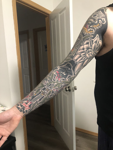 Explore browning tattoo ideas, creative tattoo ideas in Lakewood, available at Aces and Eights Tattoo