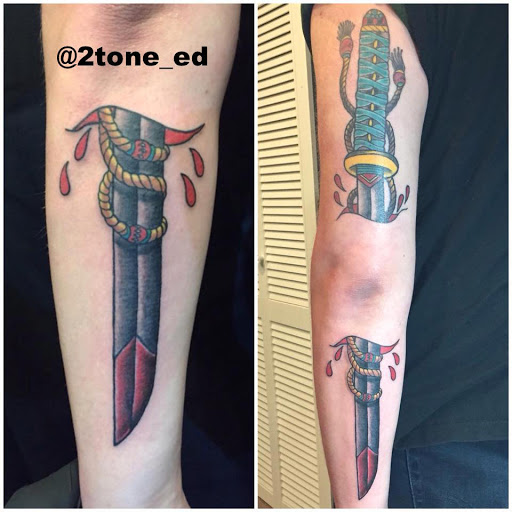 Tattoo Shop «2 Tone Tattoos», reviews and photos, 116 Clinton St, Montgomery, NY 12549, USA