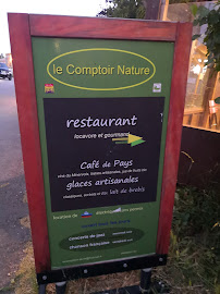 Restaurant Le Comptoir Nature à Saint-Nazaire-d'Aude (le menu)