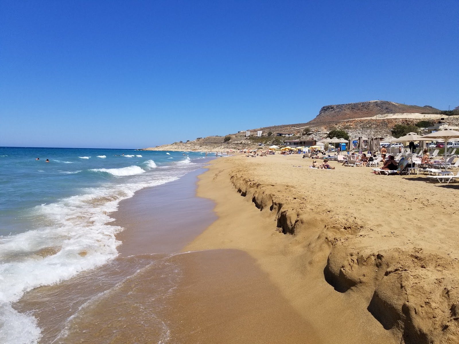 Photo de Amnissos beach et le règlement