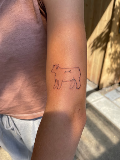 Explore mens space tattoo ideas, creative tattoo ideas in Spokane, available at Ron LeMay Tattoo