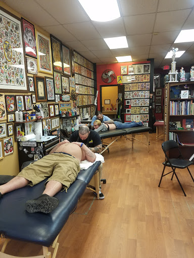 Explore pizza tattoo ideas, creative tattoo ideas in Concord, available at Sterling Tattoo Club