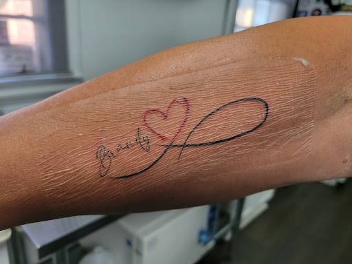 Explore mexican chest tattoo ideas, creative tattoo ideas in Charlotte, available at Canvas Tattoo & Art Gallery