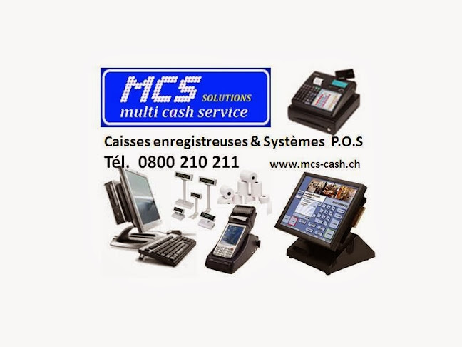 MCS Sàrl caisses enregistreuses et terminaux à carte de crédit SIX - Webdesigner
