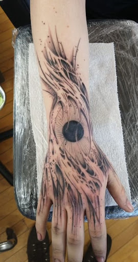 Explore knee surgery tattoo ideas, creative tattoo ideas in Muscatine, available at True Art Tattoo Studio of Muscatine